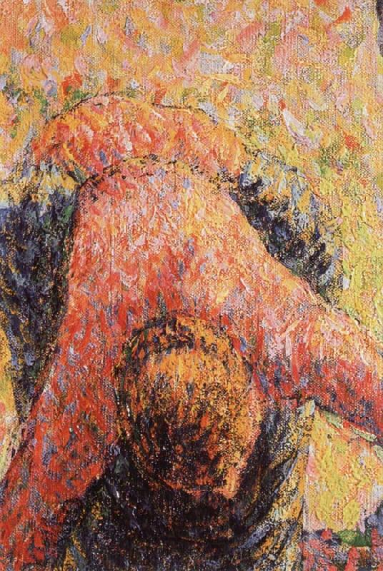 Camille Pissarro Detail of Pick  Apples France oil painting art